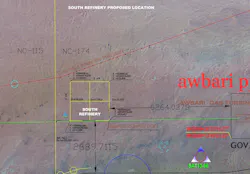 South Refinery Proposed Location. South Refinery Proposed Location.