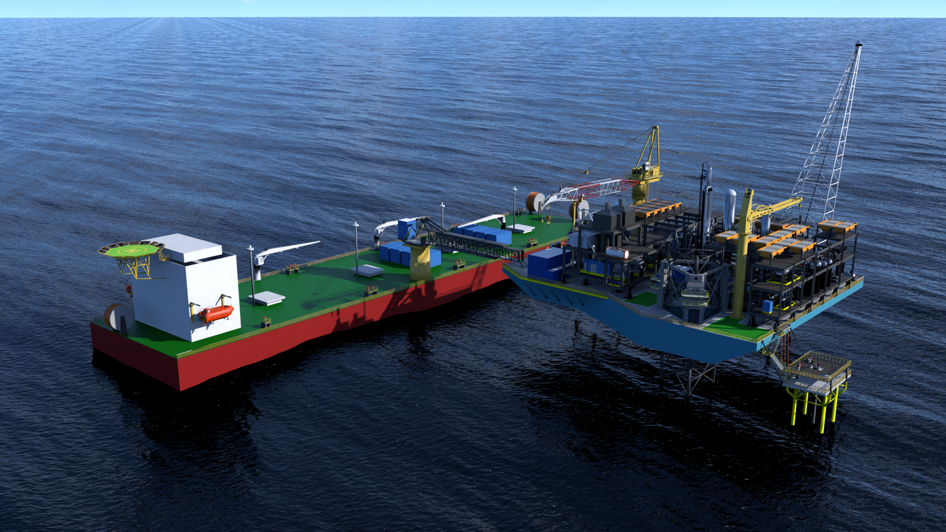 Pasca A Phase I development concept offshore Papua New Guinea.