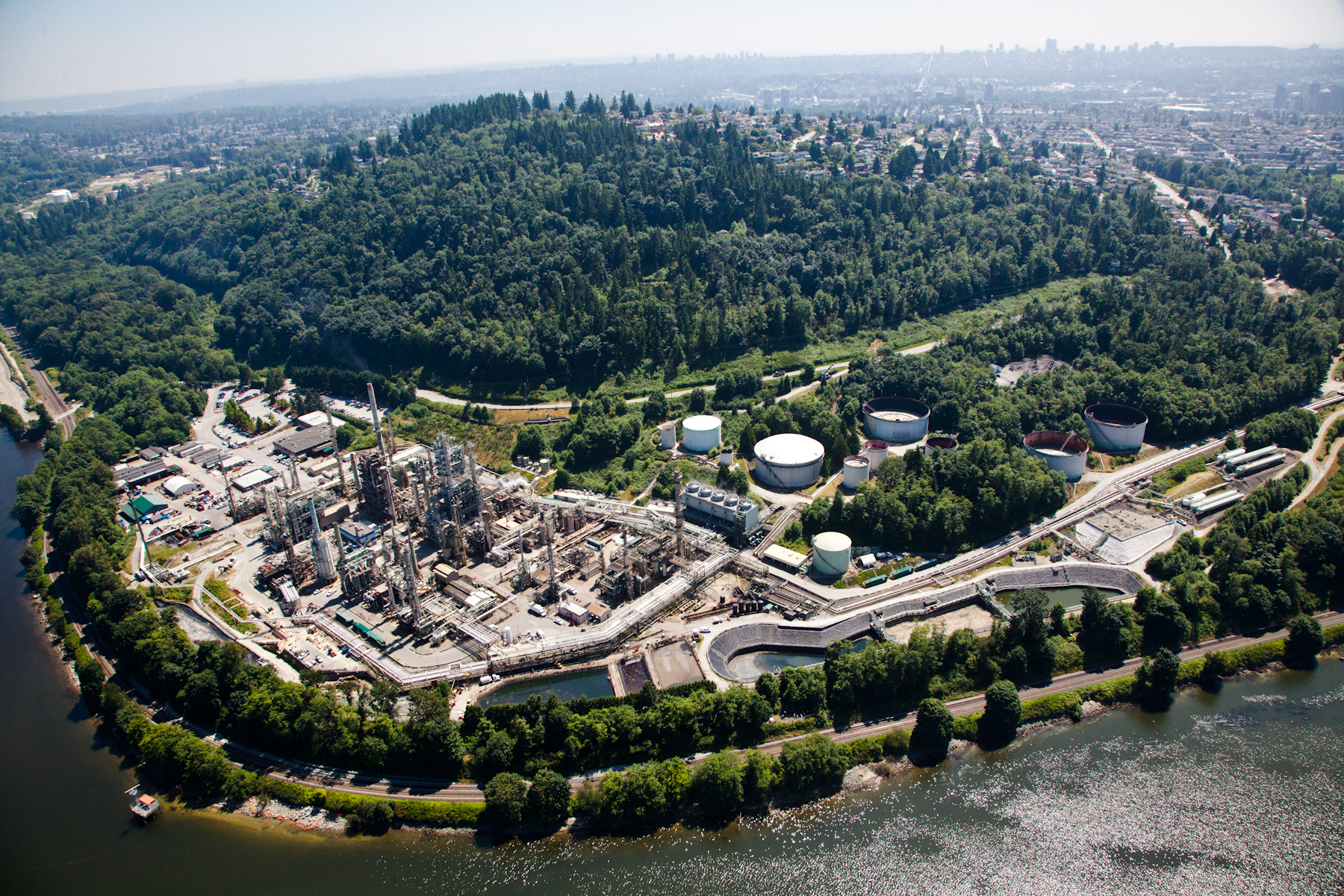 Burnaby refinery.