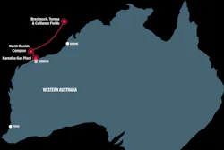 Proposed Browse LNG project offshore Western Australia. Proposed Browse LNG project offshore Western Australia.