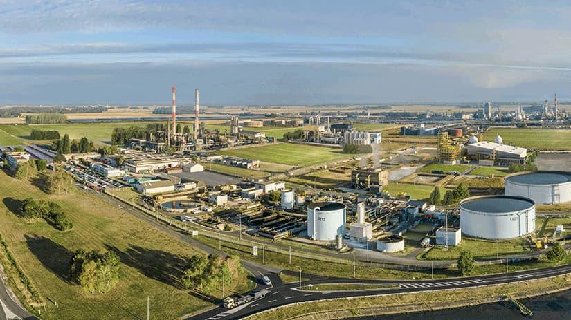 TotalEnergies' Grandpuits platform.