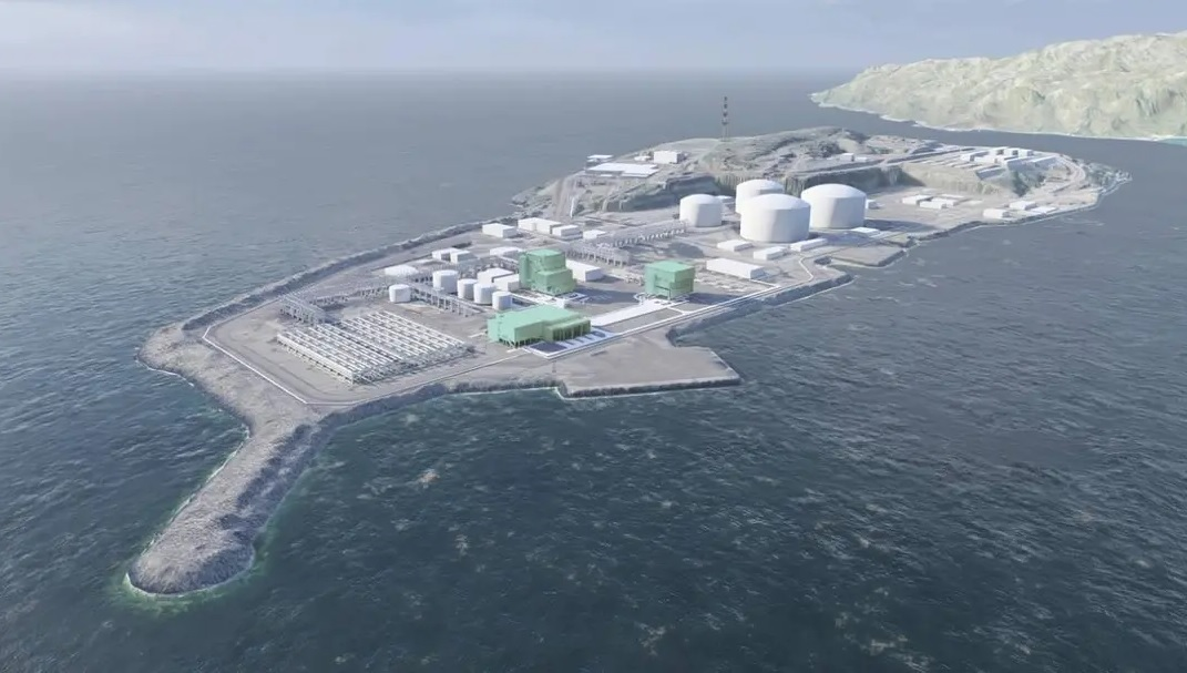 Sn&oslash;hvit Future, illustration.