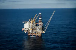 OKEA-operated platform at Brage oil field, North Sea. OKEA-operated platform at Brage oil field, North Sea.
