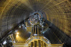 Troll A platform leg. Troll A platform leg.