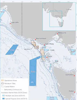 ConocoPhillips Otway basin exploration permits ConocoPhillips Otway basin exploration permits