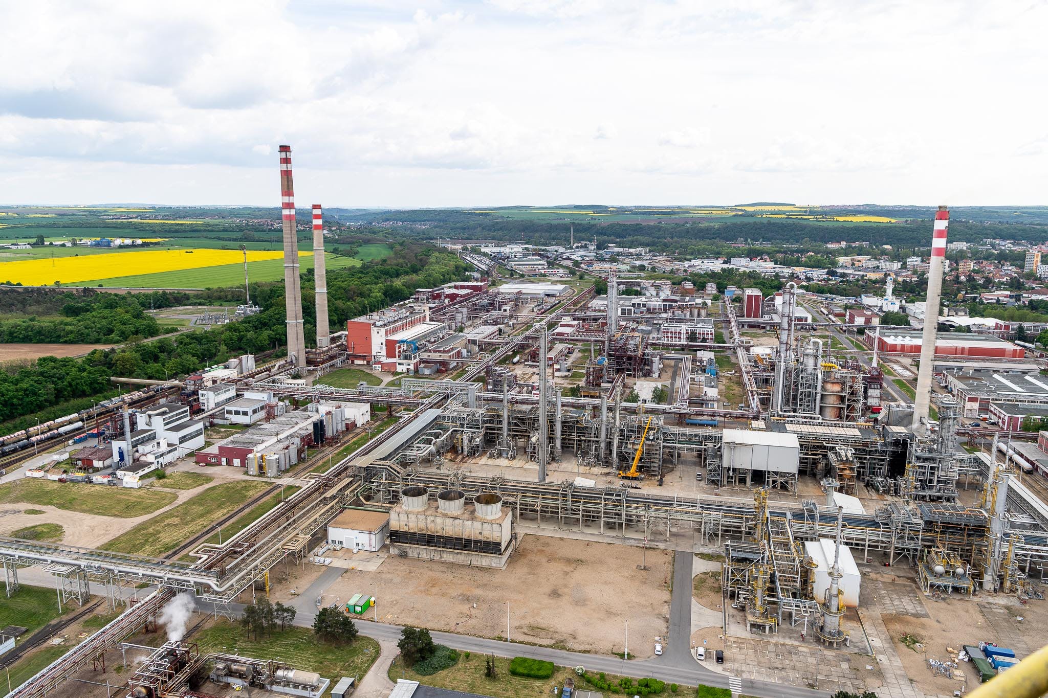 Orlen Unipetrol Kralupy refinery.