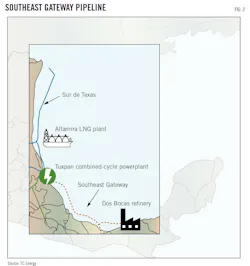 Southeast Gateway Pipeline, Fig. 2. Southeast Gateway Pipeline, Fig. 2.