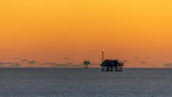 Offshore oil and gas operations. Offshore oil and gas operations.