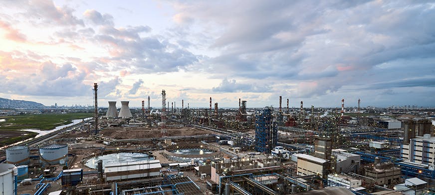 Bazan Ltd. Haifa Bay refinery, northern Israel.