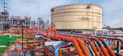 Indian Oil Corp. operations at Paradip refinery, India. Indian Oil Corp. operations at Paradip refinery, India.
