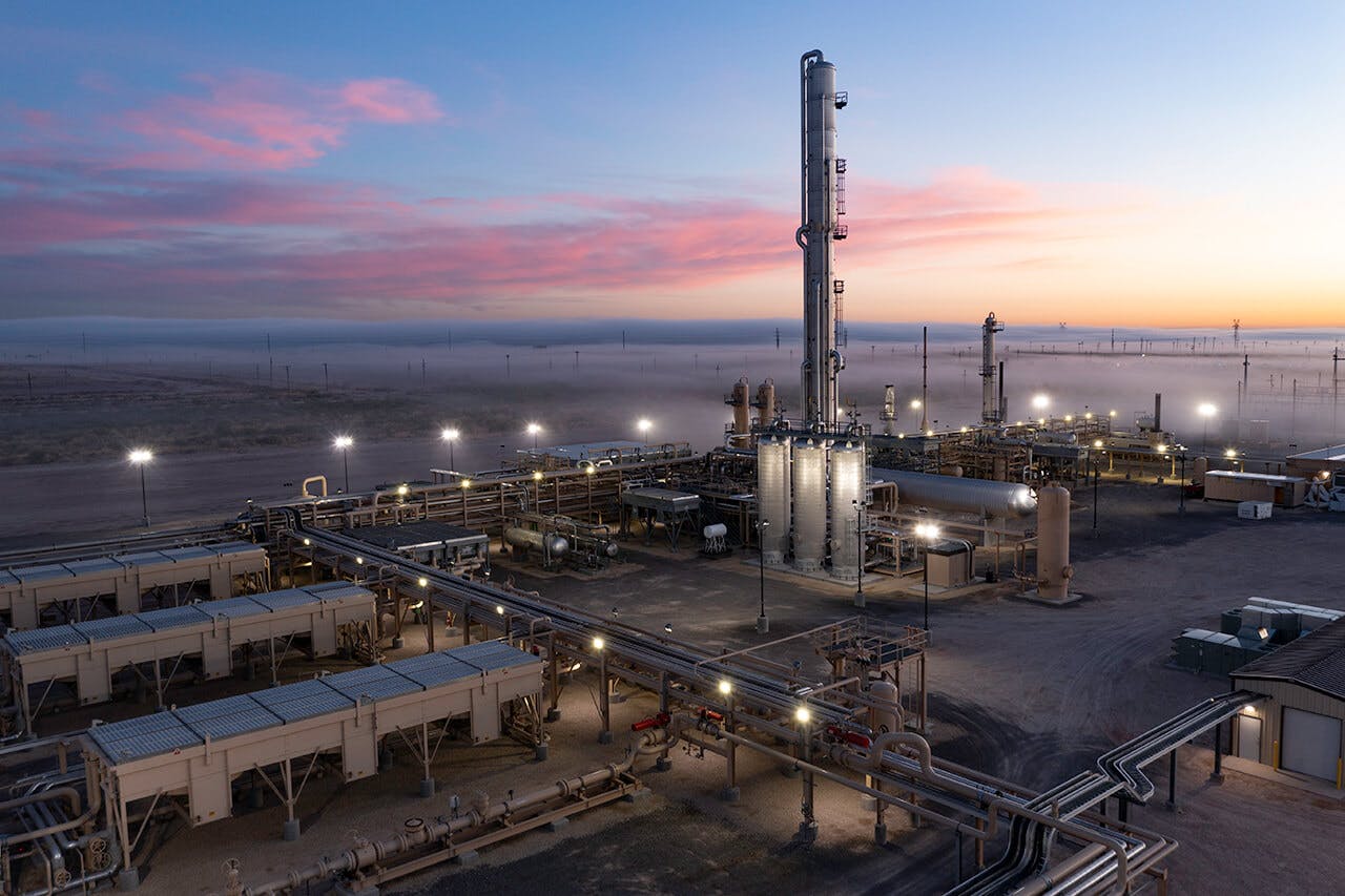 Kinetic operations in the Permian basin.