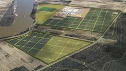 DGF has selected a 3,000-acre site along the west bank of the Mississippi River in St. James Parish, La., to build its first US-based clean energy complex for production of SAF (Fig. 1). DGF has selected a 3,000-acre site along the west bank of the Mississippi River in St. James Parish, La., to build its first US-based clean energy complex for production of SAF (Fig. 1).