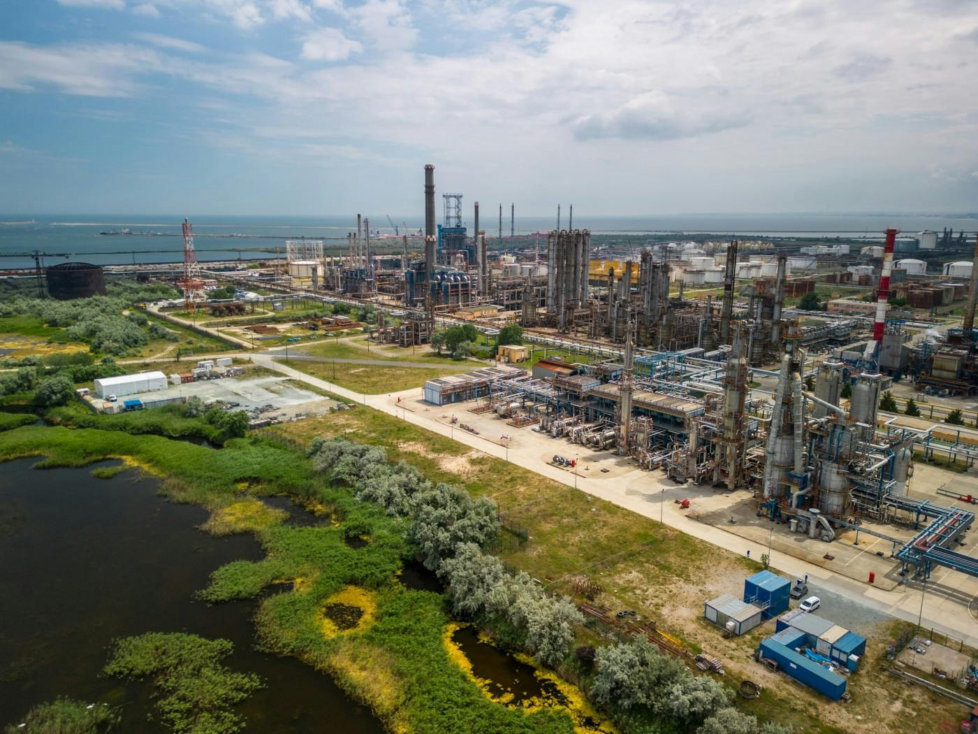 Rompetrol Rafinare SA's Petromidia refinery, Romania.
