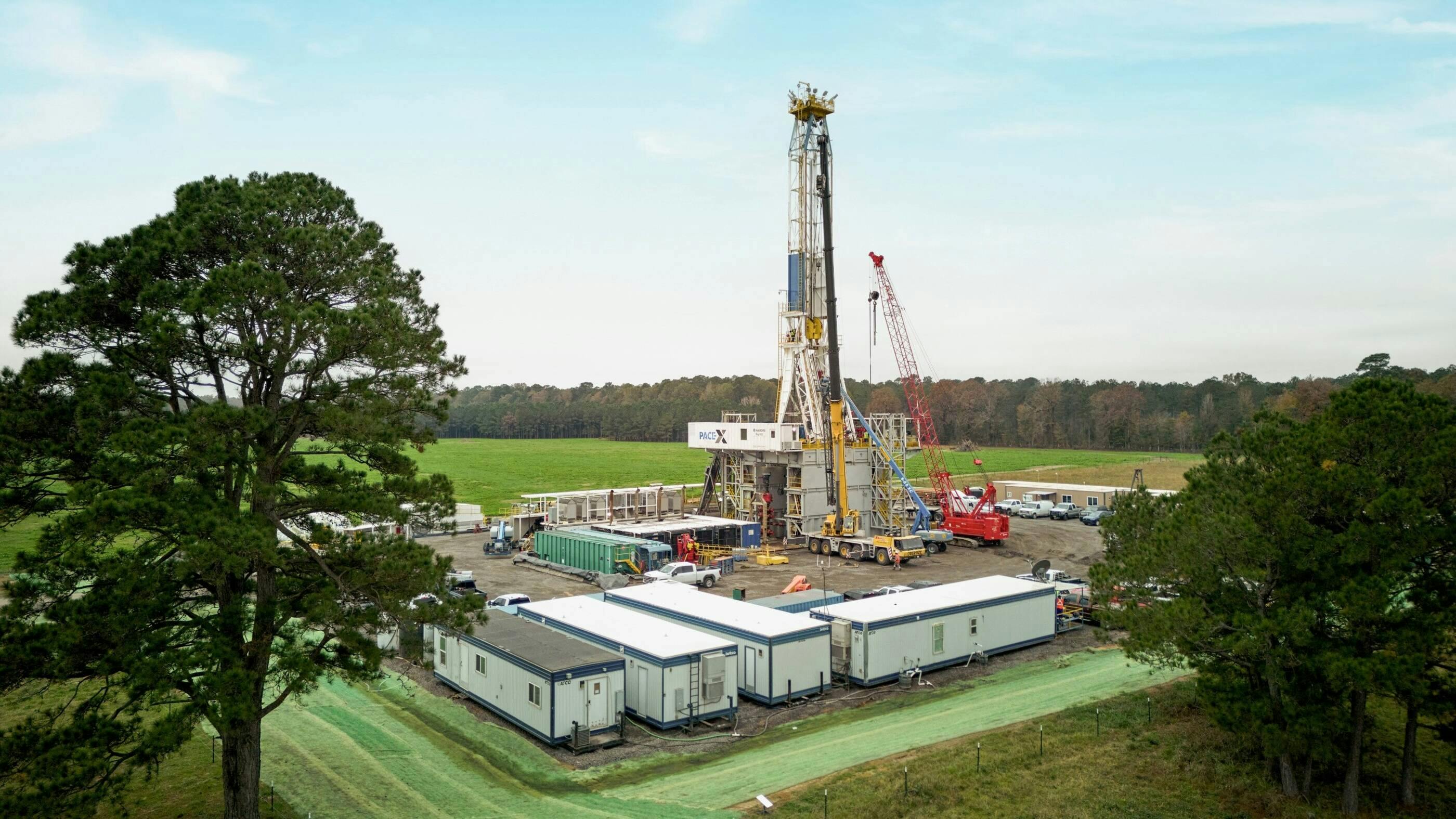 ExxonMobil lithium well in Arkansas.