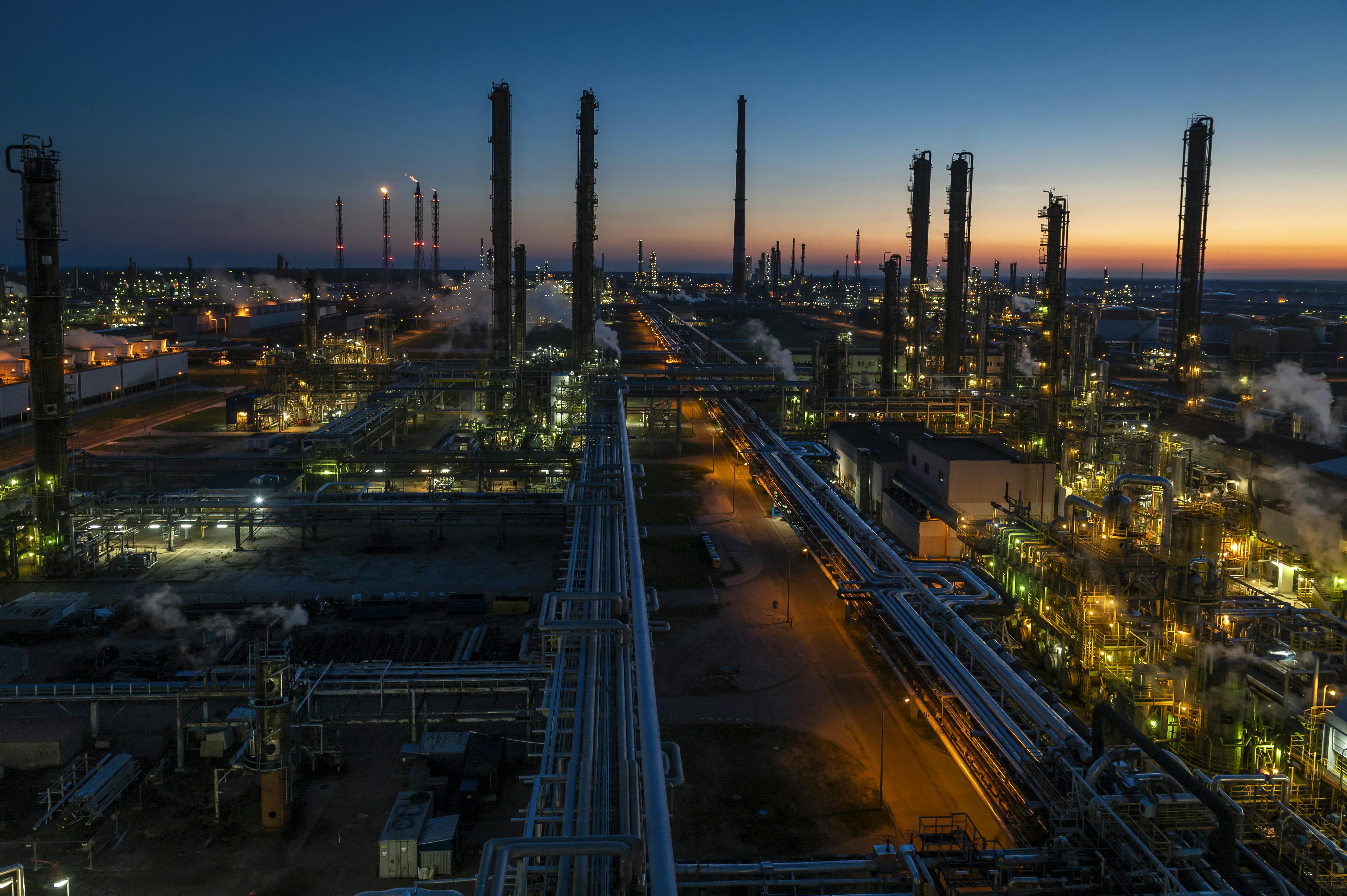 Orlen SA Plock refinery.