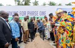 Ghana’s state-owned Petroleum Hub Development Corp. and a consortium of private-sector partners have formally broken ground on the region's first integrated downstream petroleum hub. Ghana’s state-owned Petroleum Hub Development Corp. and a consortium of private-sector partners have formally broken ground on the region's first integrated downstream petroleum hub.