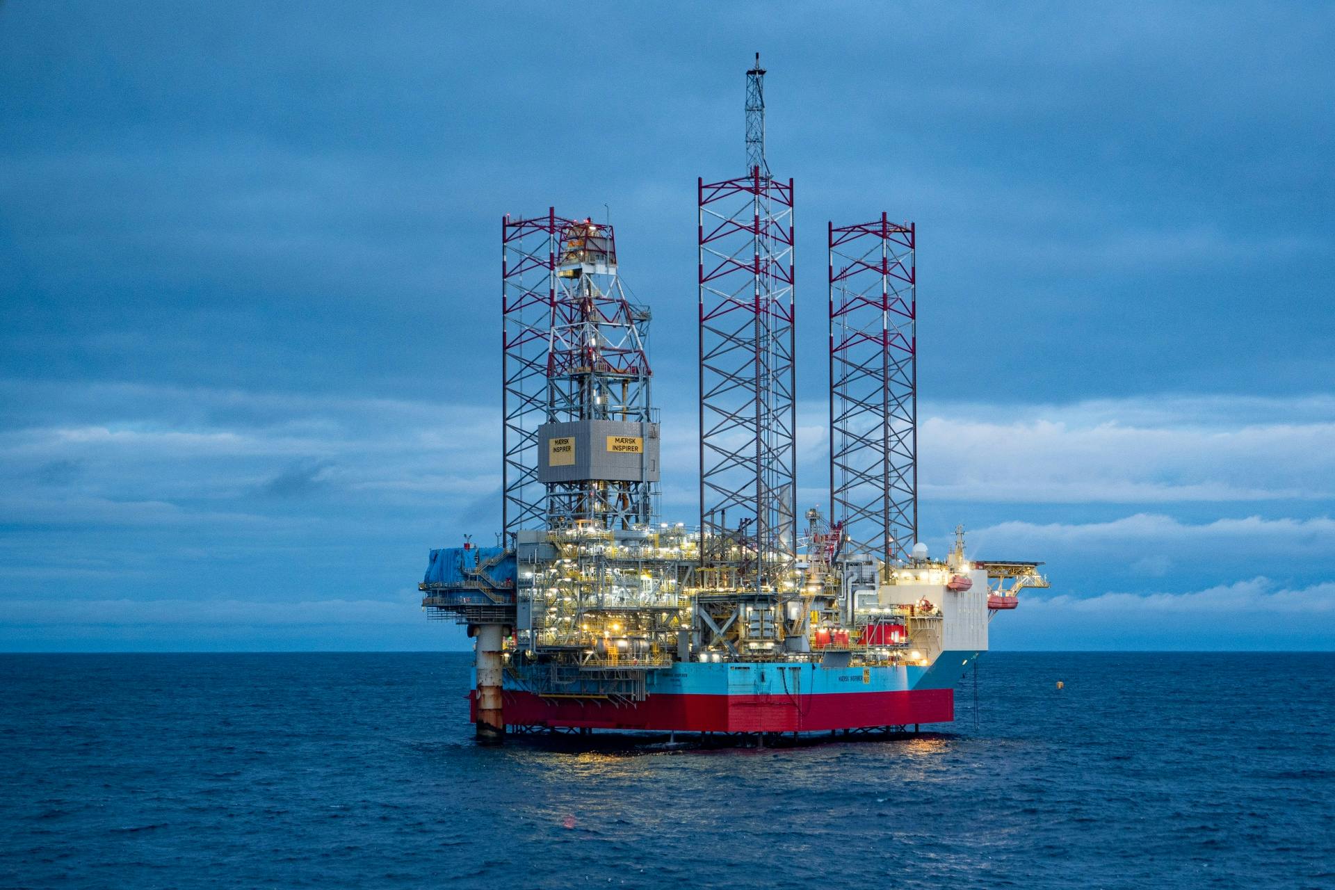 Maersk Inspirer at Yme field.