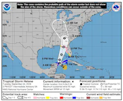 Tropical Storm Helene. Tropical Storm Helene.