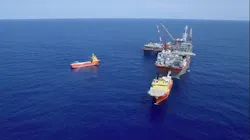 Shell Bonga field FPSO offshore Nigeria. Shell Bonga field FPSO offshore Nigeria.
