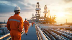 Oil and gas workers. Generative AI. Oil and gas workers. Generative AI.