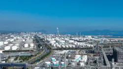 CSPC petrochemical complex, Guangdong Province, China CSPC petrochemical complex, Guangdong Province, China