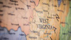 West Virginia map West Virginia map