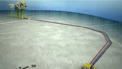 Oda field development concept. Oda field development concept.