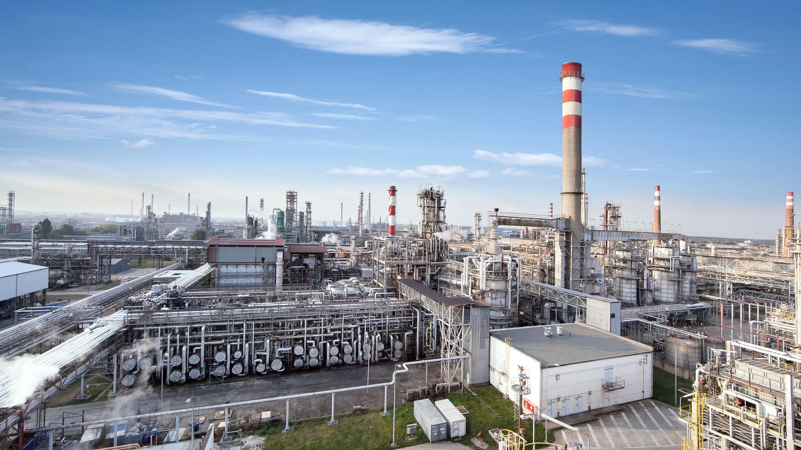 Slovnaft Bratislava refinery.