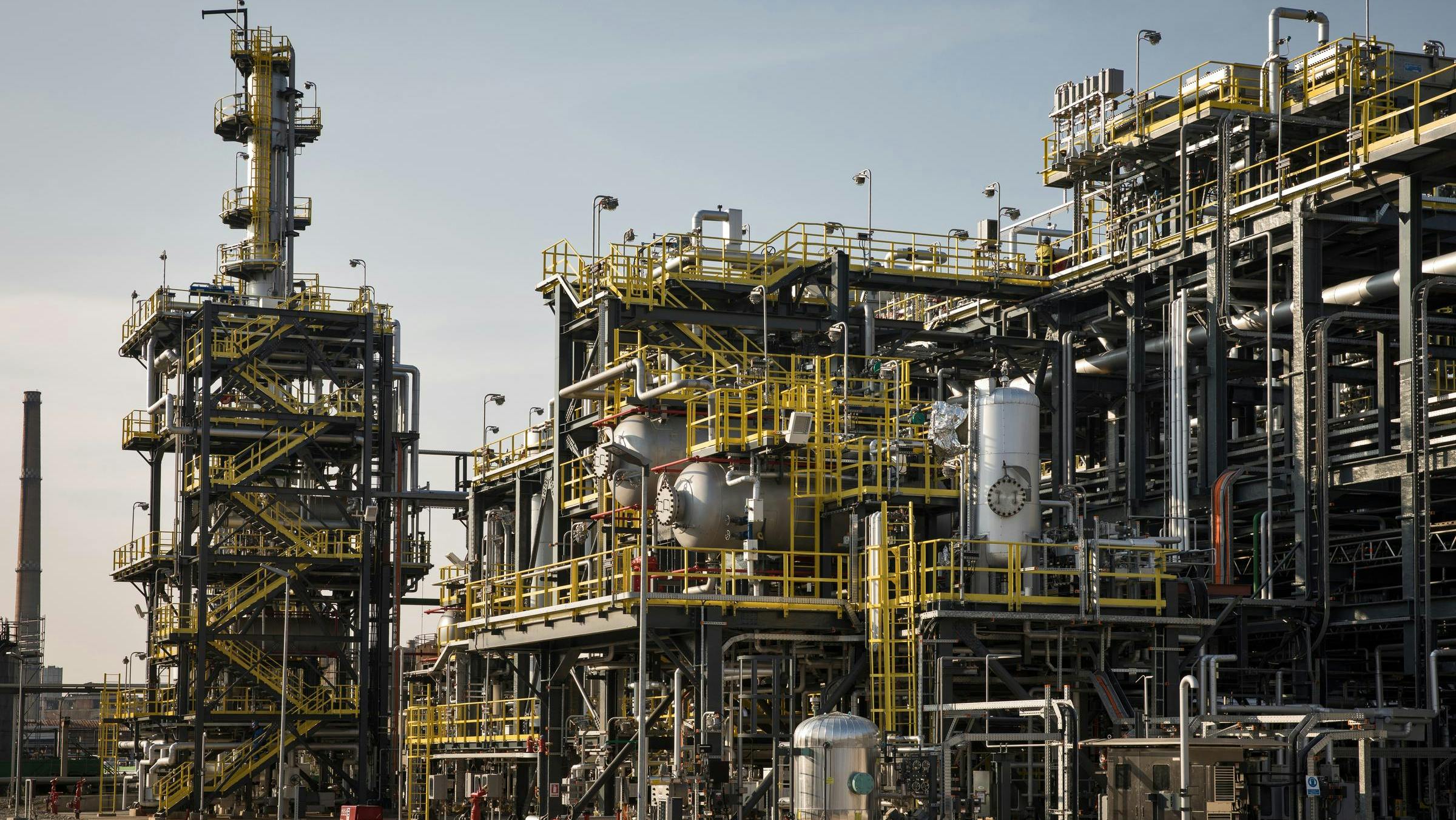 Petrobrazi refinery in southeast Romania.