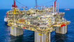 bp's Argos platform in the US Gulf of Mexico. bp's Argos platform in the US Gulf of Mexico.
