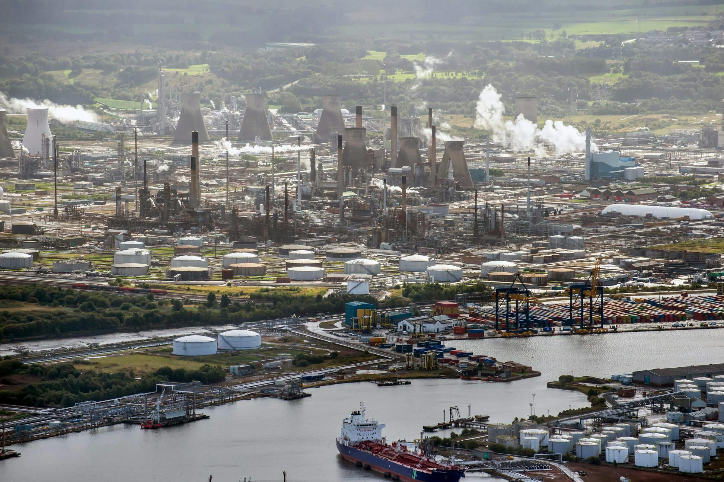 Grangemouth industrial site and port