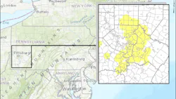 Olympus Energy operations map, 2019. Olympus Energy operations map, 2019.