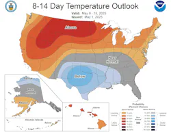 8-14 day temperature outlook 8-14 day temperature outlook