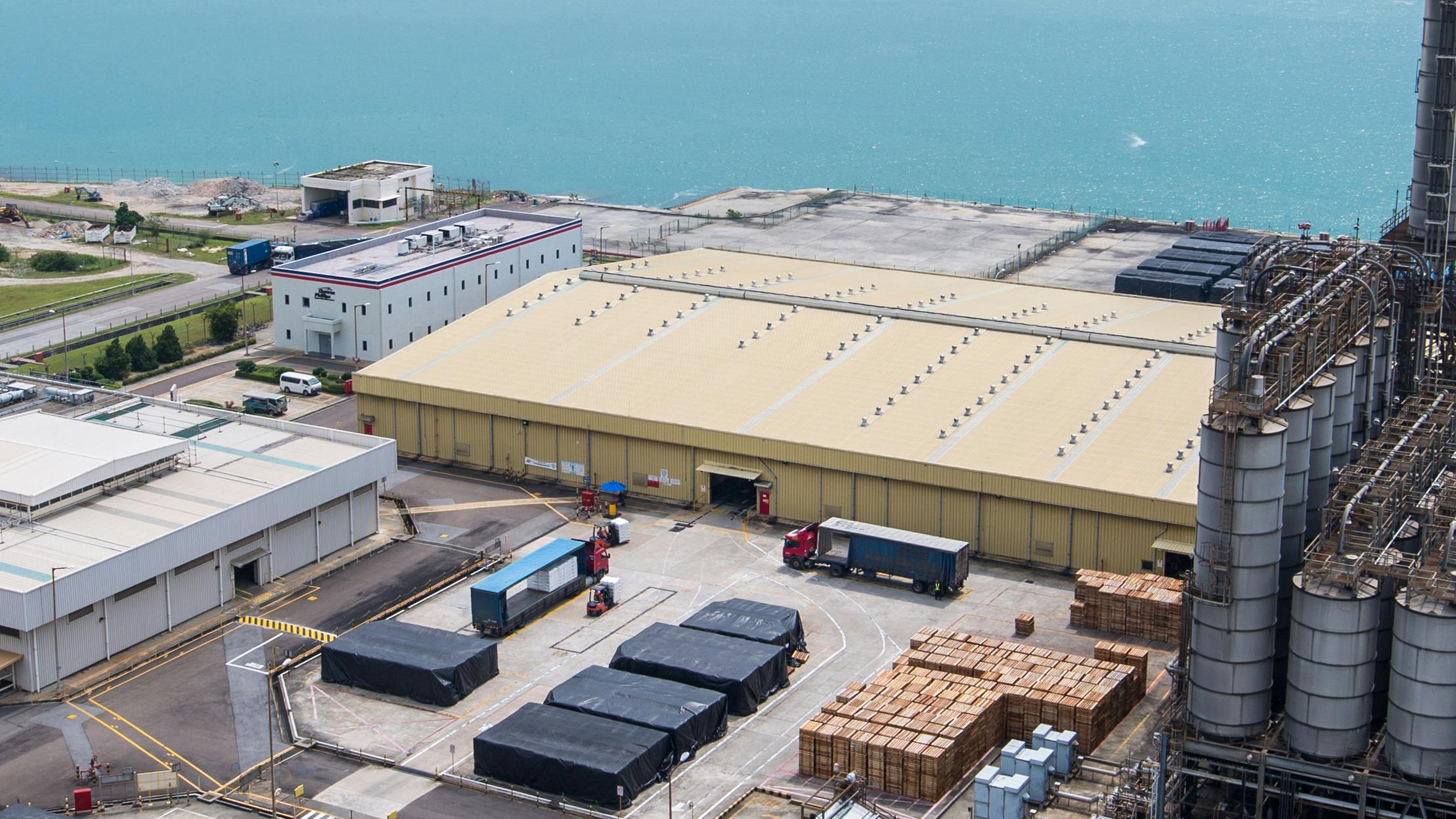 Chevron Phillips Chemical Co. Jurong Island operations