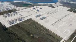 Venture Global CP2 LNG rendering Venture Global CP2 LNG rendering