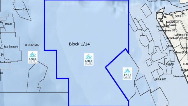 Block 14 offshore Angola