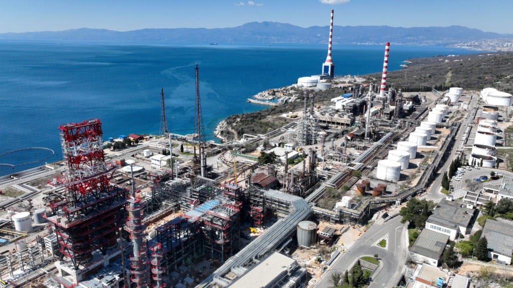 INA Rijeka refinery