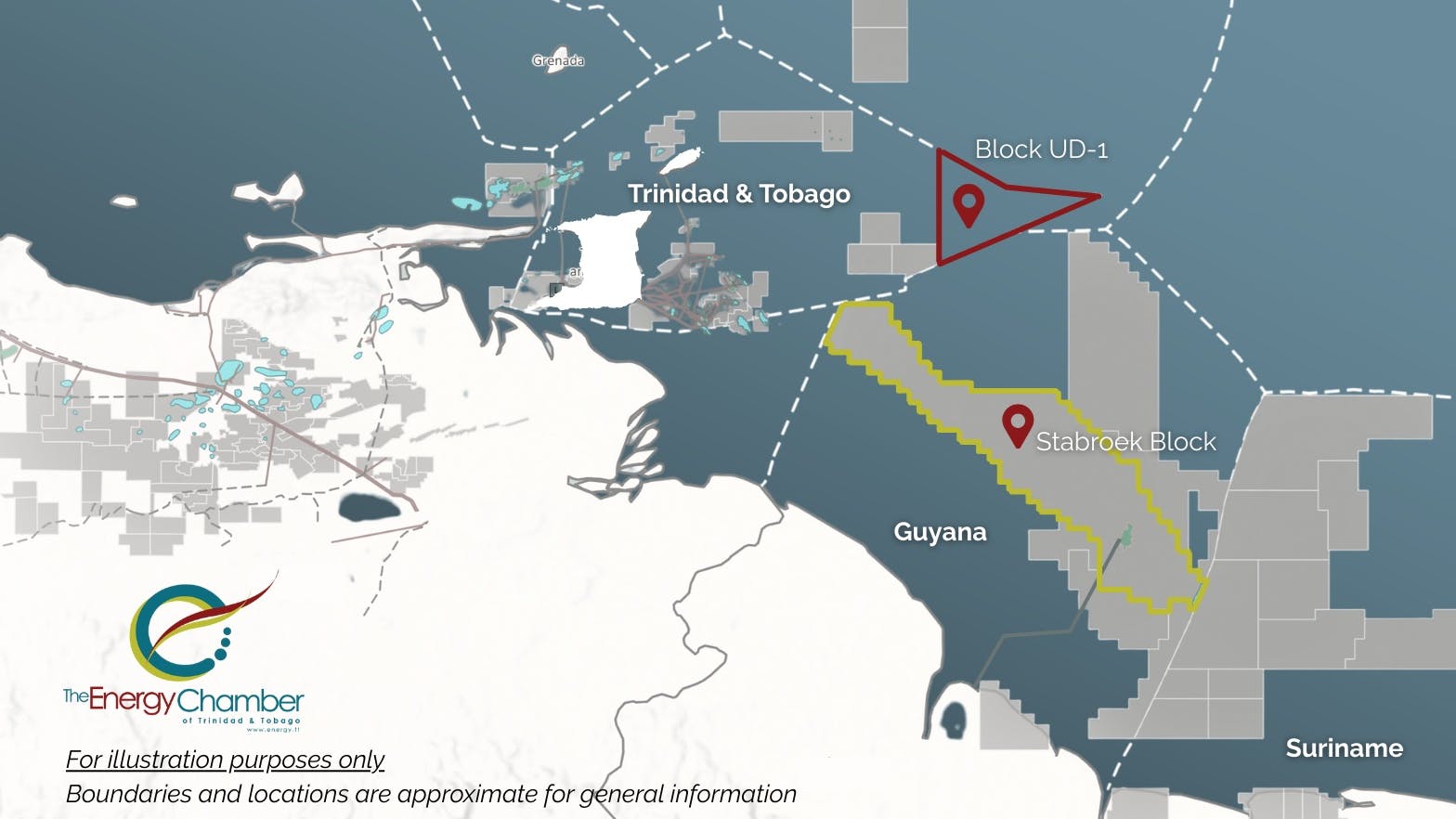 Trinidad & Tobago map