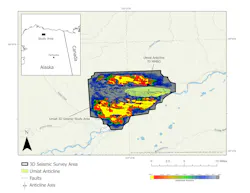 Umiat Anticline with AVO anomalies (Fig. 1) Umiat Anticline with AVO anomalies (Fig. 1)