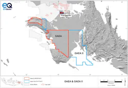 Gaea and Gaea II exploration blocks, Indonesia. Gaea and Gaea II exploration blocks, Indonesia.
