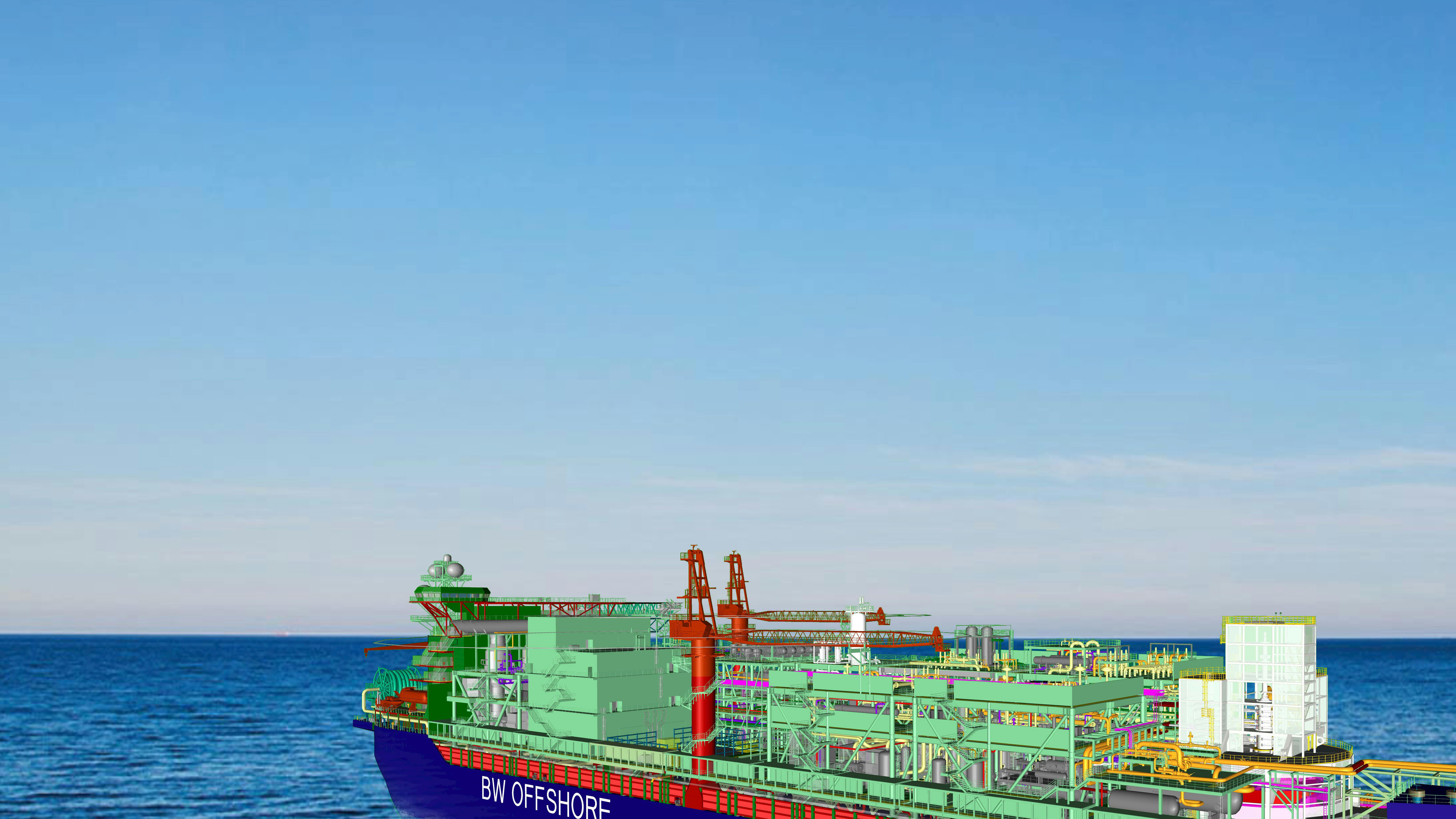 Bay du Nord FPSO rendering