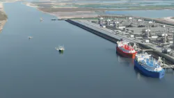 NextDecade Rio Grande LNG rendering NextDecade Rio Grande LNG rendering