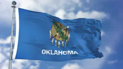 Oklahoma flag Oklahoma flag