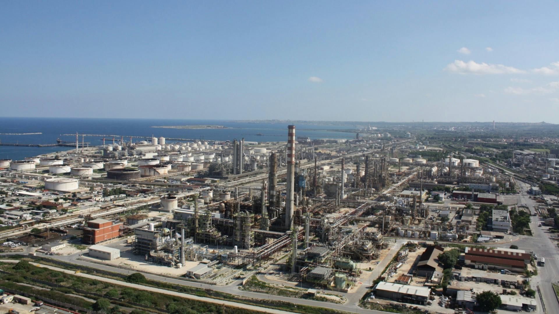 Eni SPA Priolo industrial site, Italy