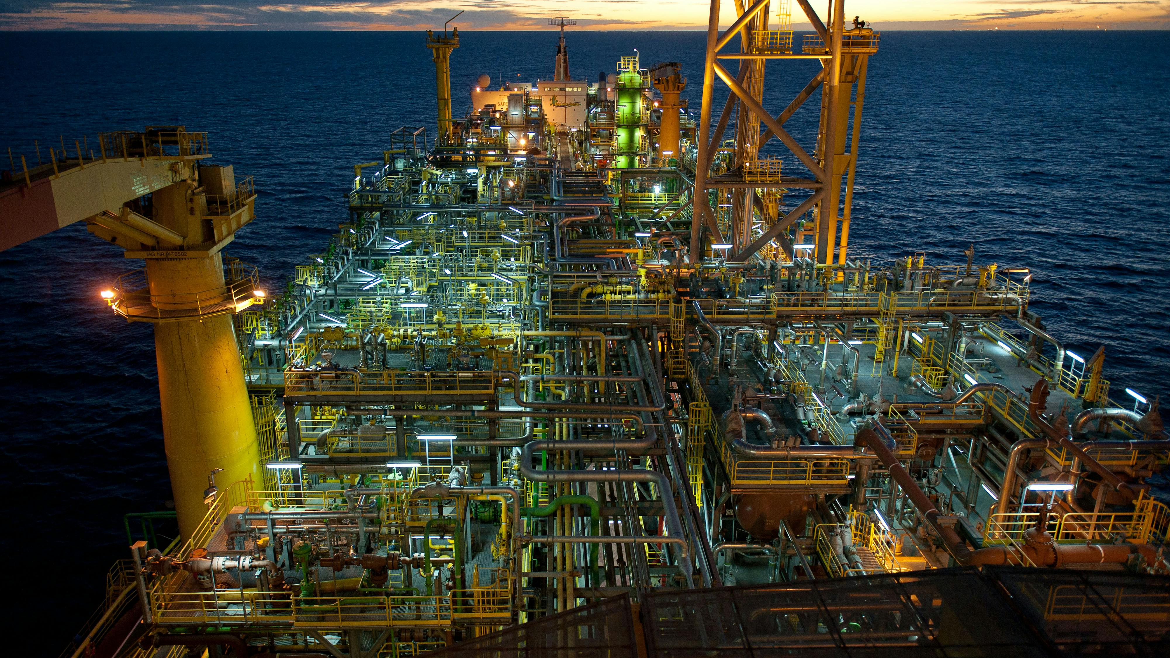 FPSO Espirito Santo, Parque das Conchas field, Brazil.