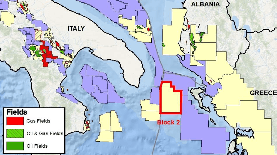 Block 2, offshore Greece