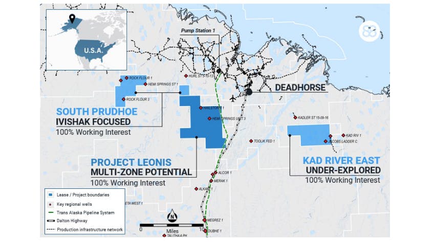 88 Energy's expanded acreage position on the North Slope of Alaska