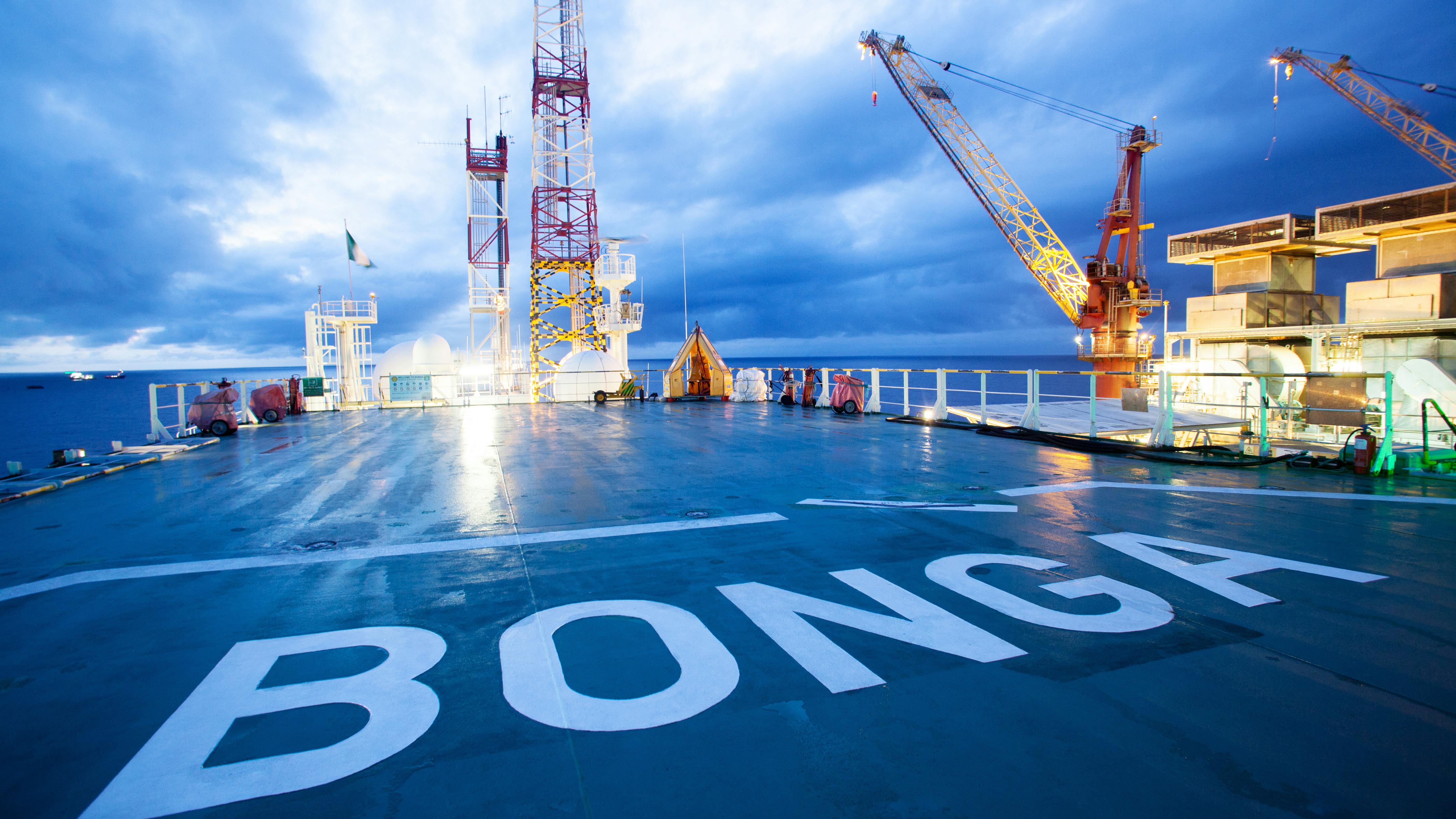 Shell-operated 225,000 b/d Bonga FPSO