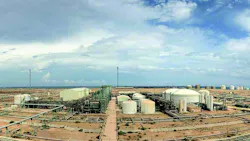 Ras Lanuf complex polyethylene plant Ras Lanuf complex polyethylene plant