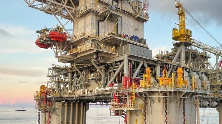 oil and gas platform